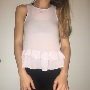 light purple shirt